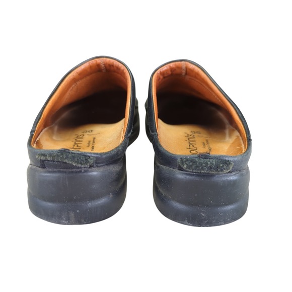 Footprints Black Leather Comfort Clogs Mule Shoes Size 40 Women's 9 Germany - Picture 5 of 9
